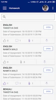 School eDiary android App screenshot 5